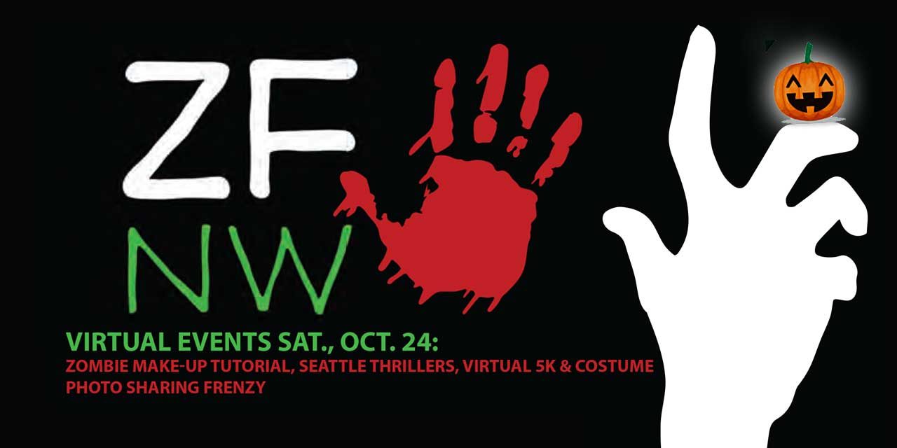 Virtual Zombie Fest NW Fun Run/Walk & Pumpkin Giveaway will be Saturday, Oct. 24