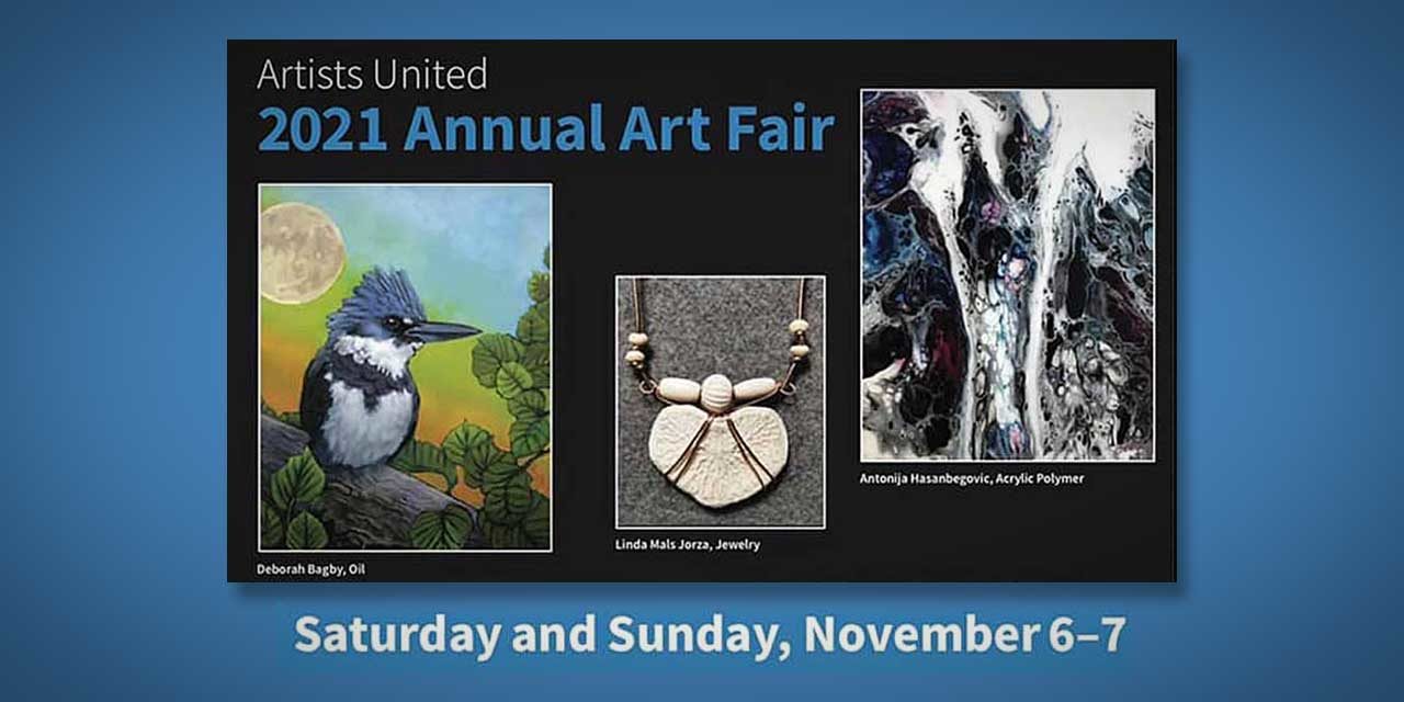 Artists United holding Art Show at Normandy Park Community Club  Nov. 6–7
