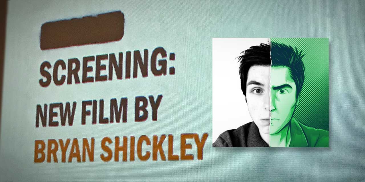 Local filmmakers hold ‘Secret Screening’ of new short film by former blog Intern Bryan Shickley