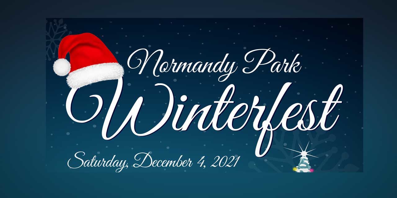 REMINDER: Winterfest Tree Lighting will be this Saturday at Normandy Park Towne Center