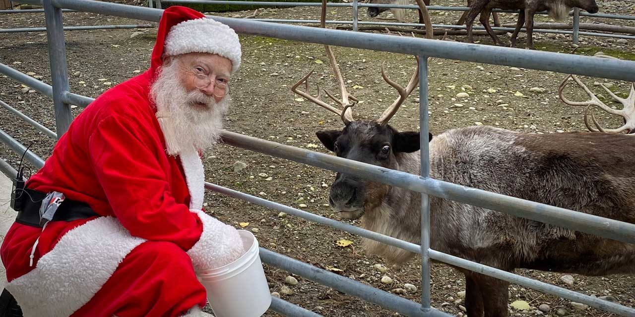 Come meet a real, live reindeer (with Santa) this Friday at Normandy Park Towne Center