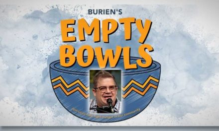 Empty Bowls fundraiser event coming up this weekend; will Patton Oswalt show up?