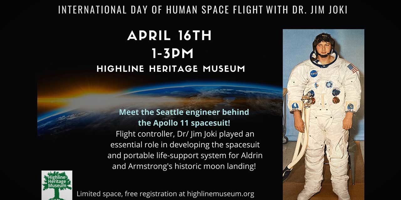 Meet the engineer behind the Apollo 11 spacesuit at Highline Heritage Museum April 16