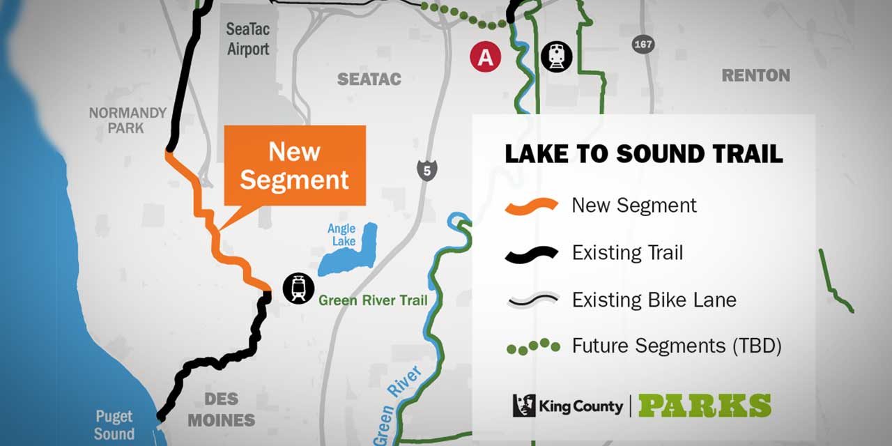Construction on newest segment of Lake to Sound Trail has begun