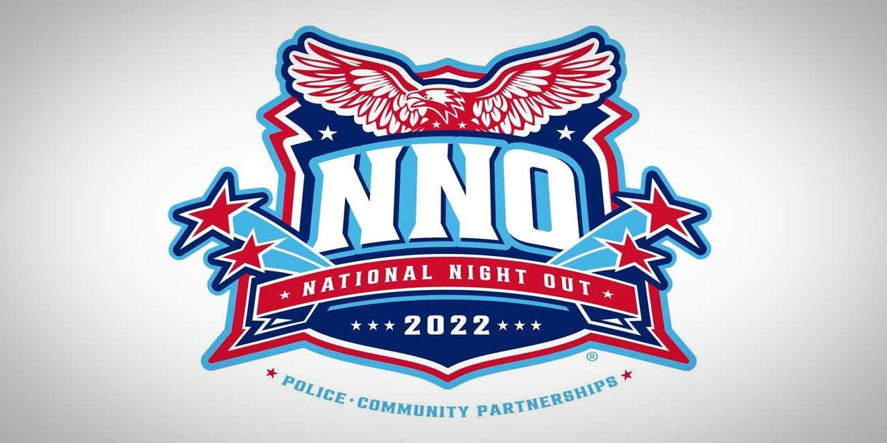 National Night Out will be Tuesday, Aug. 2 at City Hall Park