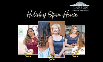 Dazzling savings & glamour coming to Larson Medical Aesthetics Holiday Open House Nov. 9