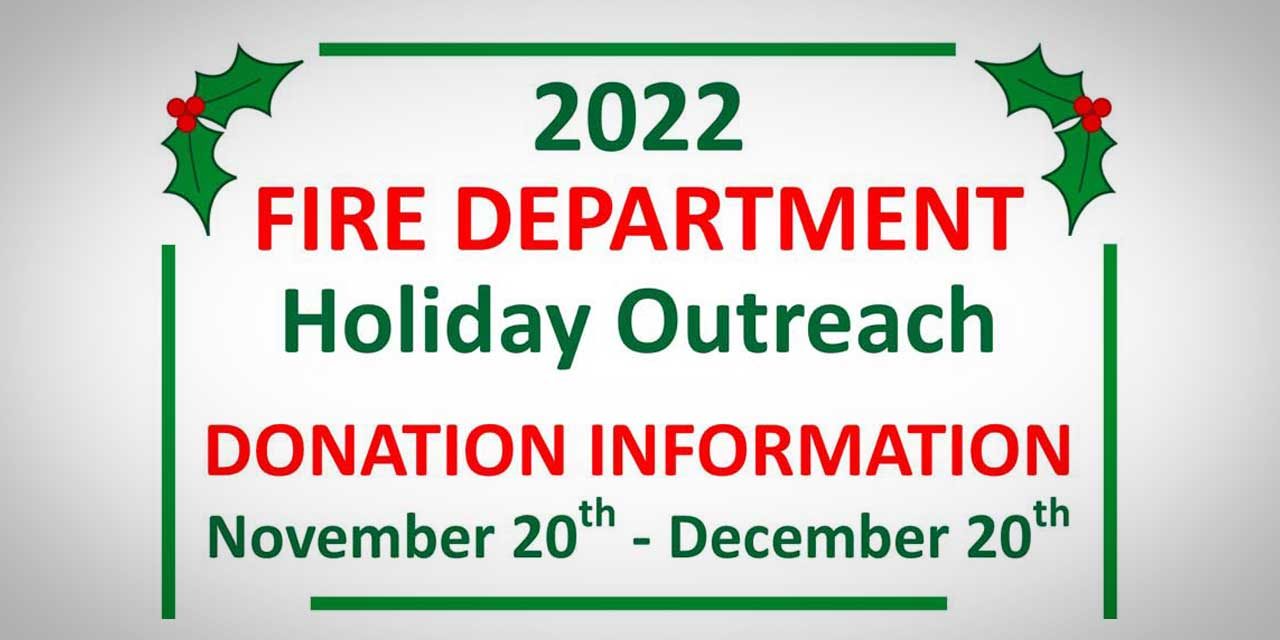 Burien/Normandy Park Fire Department seeking donations for Holiday Outreach